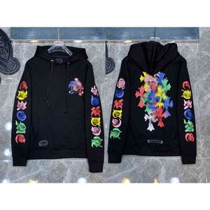 3A tröja sanskrit hästsko tryck hoodies öde blixtlås mens hoody ch pullover jackts designer tröjor klassiska lyx kvinnor hjärta c mguc