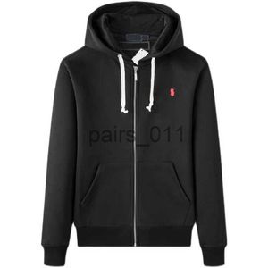 Erkek Hoodies Sweatshirts Erkek Hoodies Sweatshirts Tasarımcı Erkek Kazak Zip Yarım Hoodie Gevşek At Ceketleri Polo Mens Bloth Top Asya Boyutu XXL X0914 X0920