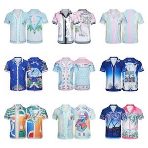 Conjunto de camisetas masculinas de grife Masao San Imprimir camisa casual masculina e camisa de seda solta feminina cortada camiseta de alta qualidade frete grátis camiseta masculina tamanho M--3XLVersão mais recente