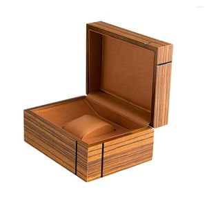Bolsas de jóias caixa de armazenamento de relógios de madeira organizador caixa pulseira titular