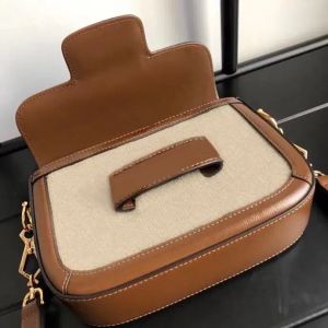 Top Sattel Vintage Designer Luxustaschen Top Qualität Horsebit Bag Schulterhandtaschen Damen Echtes Leder Messenger Wallets Mode 2023