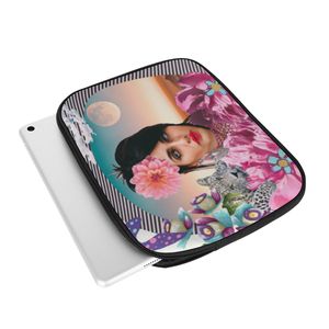 Bolsas de bricolaje Funda para iPad Bolsa personalizada Hombres Mujeres Bolsas para computadora portátil Totes Mochila para dama Producción profesional en negro Regalos personalizados para parejas únicos 65002