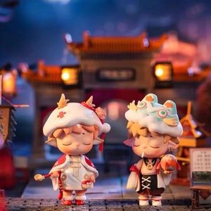 Blind Box Mimi National Style Changan Jishi Series Box Kawaii Action Anime Figures Collection Model Toys Gifts Caixas Supresas 230914