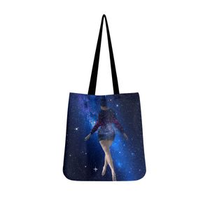 diy Cloth Tote Bags custom men women Cloth Bags clutch bags totes lady backpack professional cool blue personalized couple gifts unique 29383