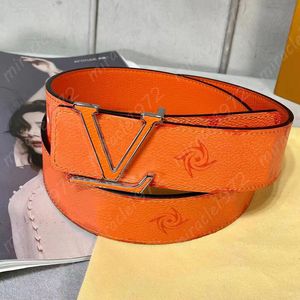 Belts Mens Designer Belt Luxury Genuine Leather Flowers Waistbands Fashion Pink Steel Smooth Buckle Cowskin Waistband Width 4cm with Box Top T7uv Ww4m Bz