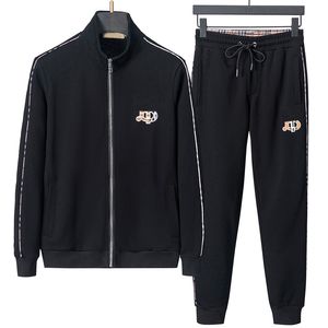 Designers Nya män Tracksuits Fashion Brand Män passar Spring Autumn Men's Two-Piece Sportswear Casual Style Suitsasian M-3XL Z12