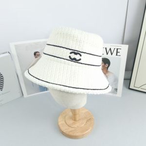 Fashion Bucket Hat Cap for Women Men Baseball Caps Beanie Casquettes Czarne białe wiaderki rybaków czapki patchwork Wysokiej jakości jesień zima szerokie czapki czapki 4style