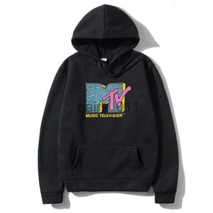 Mens Hoodies Moletons Mens Hoodies Moletons Mtv Música Televisão Hoodie Homens Mulheres Moda Retro Rock Hip Hop Tv Heather Grey Moletom Unissex Streetwear 230