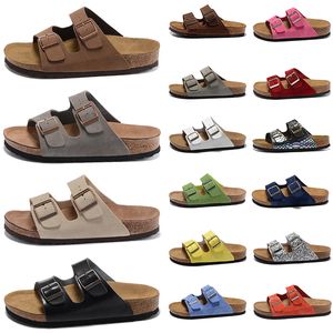 2023 Birkens Stocks Sandals Designer Slipper Boston Clogs Platforma Kapcie mody Flipflops swobodne klapki mokasyny Mole męskie rozmiar 36-45