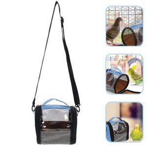 Dog Carrier Parrot Out Bag Pet Bird Outgoing Pouch Outdoor Birds Carrying Small Travel Backpack Cage Hiking Daypacks Animals