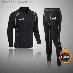 Herren-Thermounterwäsche, Herren-Trainingsanzüge, Winter-Fitnesskleidung, Herren- und Kinder-Thermounterwäsche, Fleece, warme Sportbekleidung, Basisschicht-Strumpfhose, erste Schicht, Kompressionsunterwäsche