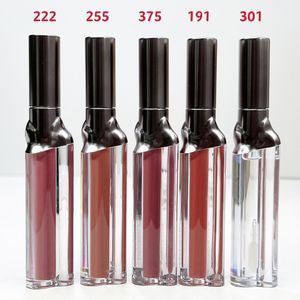 EPACK Lipgloss 4ml Rossetto liquido Vinile Rouge Levres Rossetto liquido Rossetto duraturo Conservazione del colore Labbra Trucco Bellezza Smalto labbra 5 colori arrossati Fantome Deserto del Thar