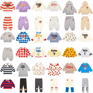 Clothing Sets Baby Sweater Set Child Girl Long Sleeve Kids Sweatshirts Children Clothes 2023 Autumn Korean Bebe Little Boys 230914