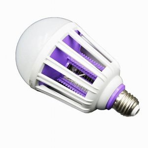 9W 15W 20Wモスキートキラー電球、365 nm UV LED電気害虫虫のバグザッパー、360°屋内および屋外フライキリングランプを搭載