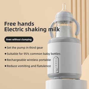 Flaskvärmare sterilisatorer# elektrisk baby mjölk shaker automatisk intelligent pulvermaskin mjölk homogenisator 230914