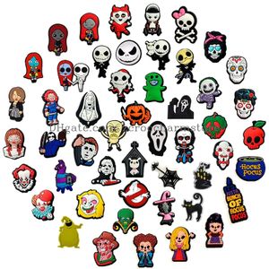 Shoe Parts Accessories L Lot Of 25/ Horror Movie Charms Halloween For Teen Boys Girls Men Women Clog Diy Decoration Drop Delivery Otq2I