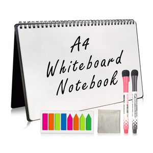 Whiteboards, A4-Größe, Whiteboard, Notizbuch, wiederverwendbares Notizbuch, Meeting-Notizbuch, Whiteboard mit Stift, Präsentationszubehör 230914