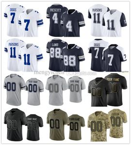 2023 camisas de futebol 8 Troy Aikman 12 Roger Staubach 21 Deion Sanders 22 Emmitt Smith 33 Tony Dorsett 88 Michael Irvin 54 R.White 21 Ezekiel Elliott 4 Dak Prescott