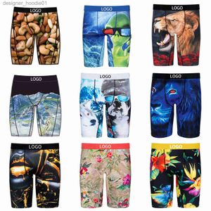 Cuecas 1 pacote Designers Mens Underwear Boxer Briefs Cuecas Natação Troncos Beach Voleibol Surfing Sunbathing Training Shorts Calcinhas Elásticas Random St