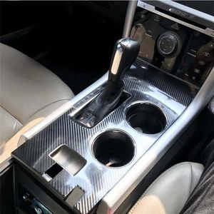 Para ford edge 2010-2013 interior painel de controle central maçaneta da porta 3d 5d adesivos de fibra de carbono decalques estilo do carro cortado vinil255q