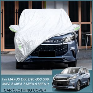 Автомобильный чехол от дождя и мороза для MAXUS D60 D90 PRO G50 PLUUS G90 MIFA 5 6 7 9 пыле-водонепроницаемый анти-УФ-чехол автоаксессуары