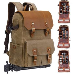 Backpack Waterproof Multi-purpose SLR Camera Outdoor Large-capacity Canvas Bag 16-inch Computer For Drones