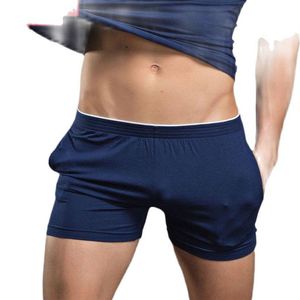 Mutande Intimo da uomo Boxer Pantaloncini Tronchi di cotone Uomo di alta qualità Abbigliamento di marca Boxer Home Sleep Wear226d