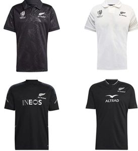 2023 24 BLACKS Rugby Maglie Nero New Jersey Zealand Fashion Sevens 2023 2024 Tutti SUPER Rugby Vest Camicia POLO Maillot Camiseta Maglia