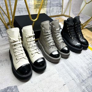 Designerskie kobiety buty koronkowe platforma but jambskin buty but z cielę skórzany bootki motocyklowe kowboj