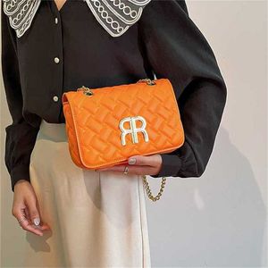 23 yeni çanta çantası kadın trend elmas zinciri moda çok yönlü bir omuz crossbody küçük kare 1k7c h90