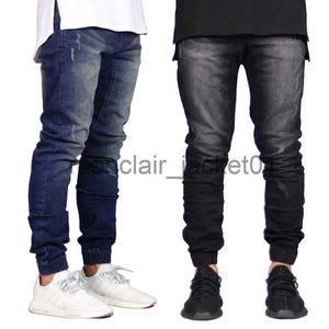 Jeans da uomo Pantaloni lunghi casual da uomo Jeans skinny elasticizzati in denim J230915