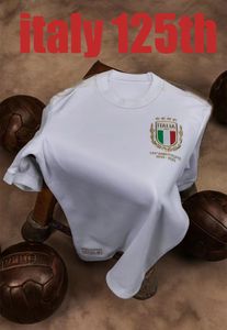 2023 Włochy 125 lat rocznicy piłki nożnej Italia 23 24 Maglie da Calcio Verratti Chiesa Gnonto Football Shirt Lorenzo Pinamonti Politano 125th