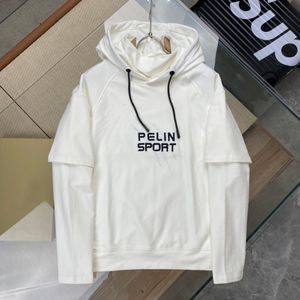 Designer autumn and winter fashion street cotton sports pullover go out breathable loose men and women letter pattern casual hoodie