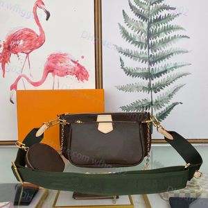 Luksusowe multi Pochette Projektant mody torby na ramię Ramki portfele Portable torebki kobieta torebki towarzyskie torebka nowość