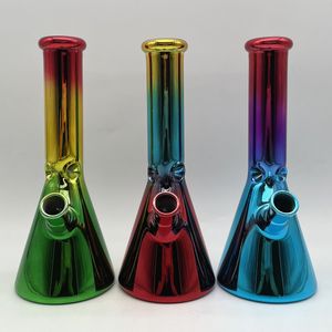 10Inch Chromed Beaker High Quality Borosilicate Glass Pipe Heavy Glass Bong