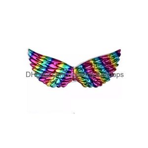 Other Event Party Supplies Fairy Angel Wings - Colorf Costume Accessory For Halloween S Birthdays Diy Decor Drop Delivery Home Garden Dhe8D