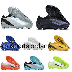 novas chuteiras de futebol de solo firme X CRAZYFAST.3 para jogador de futebol masculino: preto, verde, roxo, branco, vermelho, tamanhos 39-45