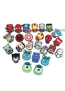 Shoe Parts Accessories Superheros Pvc Charms For Boys Girls Kids Teens Women Men Shoes And Bracelets Wristbands Party Gifts Hallowee Otxcm