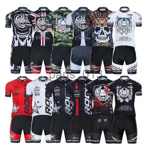Другие Одежда Комплекты одежды для велоспорта 2023 ROCK RACING Одежда для велоспорта 20D Комплект нагрудников MTB Одежда для велосипеда Быстросохнущая одежда для велосипеда Ropa Ciclismo Мужские короткие брюки-майо