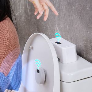 Uchwyty szczoteczki do zębów Automatyczne przycisk spłukiwania toalety indukcja spłukiwacza Zestaw zewnętrzny Smart Home Zestaw Płuczenia 230915
