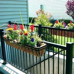 Decorazioni da giardino Fioriera per ortaggi da balcone Fioriera naturale Vaso da fiori creativo in cocco a forma di ciotola Sostituisce il rivestimento rotondo del cesto sospeso