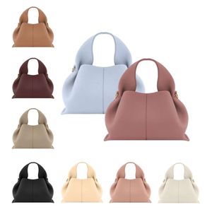 ppole Cloud Bag Luxury dumpling Cloud bag Leather fashion Atmosphere handbag jigsaw wallet French fashion men's wallet Leather crossbody bag