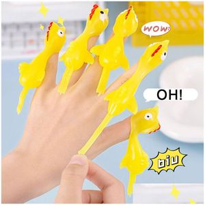 Catapt Launch Turkey Fun Toys Fidget And Tricky Slings Flying Practice Chicken Elastic Finger Birds Sticky Dekompression Drop Delivery Dhsba