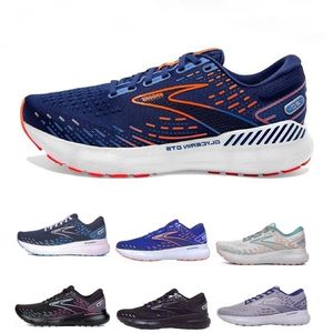 Brooks Gliserin GTS 20 Yol Koşu Ayakkabıları Kadın ve Erkekler Egzersiz Sporcuları Eğitim Boot Moda Mens Spor Giyim Toptan Büyük Boyut 12 46