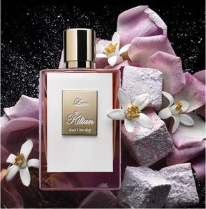 Wysokiej jakości Killian Perfume 50 ml Miłość Nie zostań nieśmiała dobra dziewczyna, zła się Bad Rolling In Love Women Men Men Fragrance Szybki statek