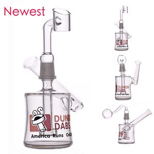 Großhandel USA Beliebte Glas Wasserbongs Wasserpfeifen Dab Rigs Rauchrohr Flasche Glasbongs mit rauchendem 14mm Ölbrenner Banger Bowl