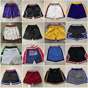 2021 herrar basketlag throwback sydd shorts byxor med elastisk midja i storlek S- 2xl modesportstil shorts mix o272n