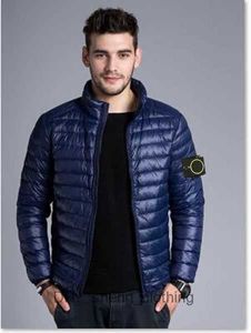 Herrjackor Stones Island Clothing Men Jacka Canada Northern Winter Hooded Contrast Warm Windproof 4xl 6xl Plus 1qk1