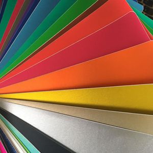 Exempel på Swatch -broschyr för bilförpackning mer än 100 färger Premiumkvalitet Wrap Series Color Book224w