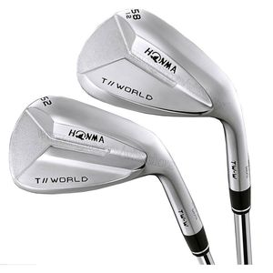 Golf Kulüpleri Honma T // Dünya TW-W Golf Kama 48-60 Degree Wedge Kulüpleri Çelik Şaft Ücretsiz Nakliye